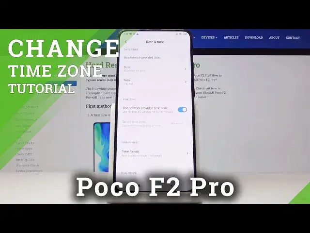 Video thumbnail for How to Set Up Date and Time in XIAOMI Poco F2 Pro – Change Date & Time