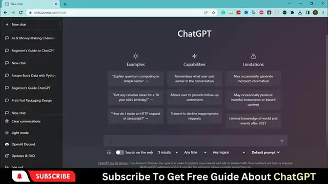 Video thumbnail for Chrome Extension Mastery: How to Get the Latest & Updated Results with ChatGPT Chrome Extension 🌐🔄
