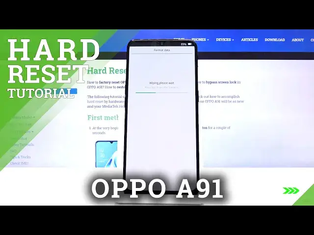 'Video thumbnail for Hard Reset OPPO A91 – Wipe Data / Factory Reset'