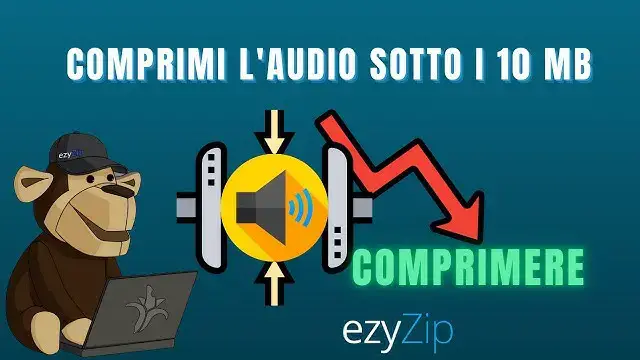 'Video thumbnail for Come Comprimere L'audio Inferiore a 10 MB Online (Guida Semplice)'