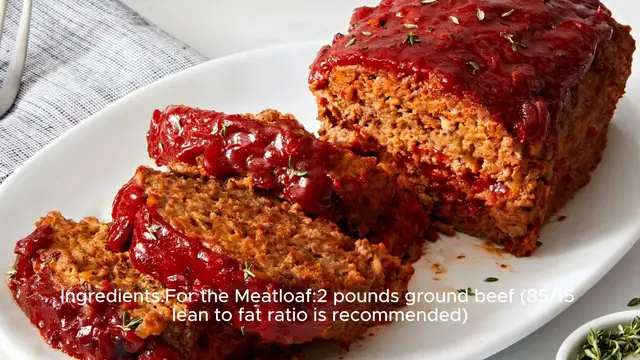 Video thumbnail for Meatloaf recipe