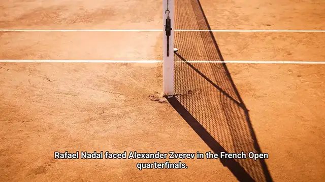 Video thumbnail for nadal zverev french open