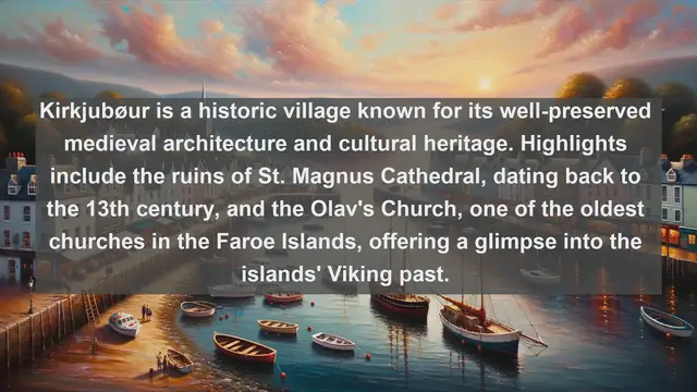 Video thumbnail for Unveiling the Architectural Marvels of the Faroe Islands: Top 10 Must-See Landmarks