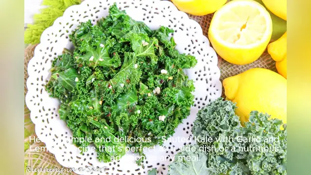 Video thumbnail for kale recipe