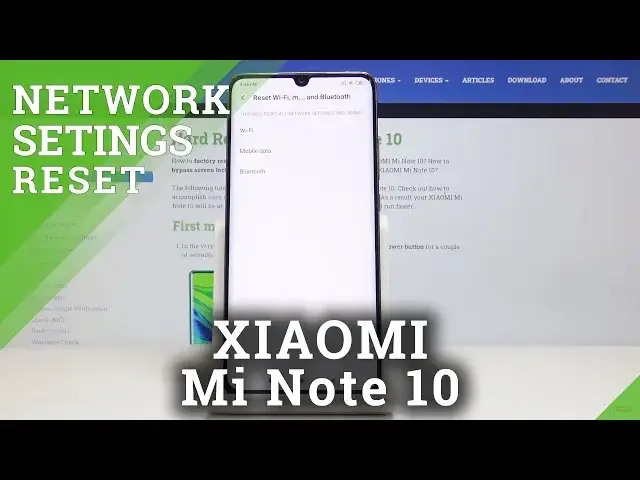 Video thumbnail for How to Reset Network Settings in XIAOMI Mi Note 10 – Reset Connection