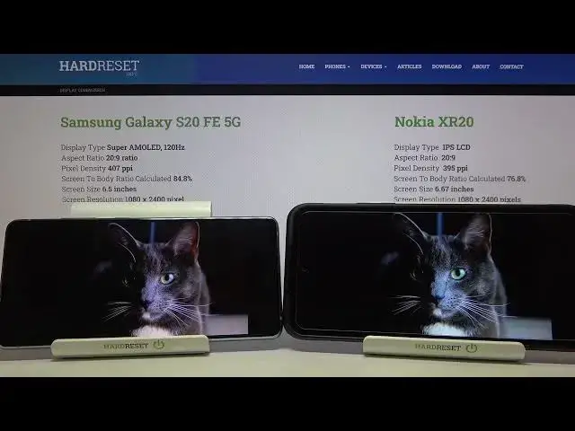 Video thumbnail for Samsung Galaxy S20 FE 5G vs Nokia XR20 - Display Comparison / Screen Quality Checkup