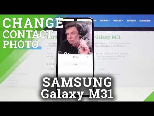 'Video thumbnail for How to Personalize Contacts on SAMSUNG GALAXY M31 - Add Photo to Contact'