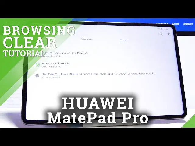 'Video thumbnail for How to Clear Browsing Data in HUAWEI MatePad Pro – Delete Browsing History'