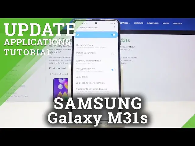 'Video thumbnail for How to Enable Auto Update System on SAMSUNG Galaxy M31s – Update System'