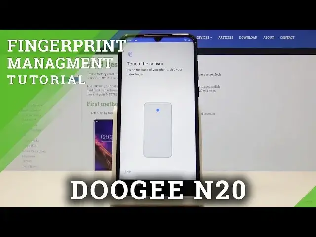 Video thumbnail for How to Set Up Fingerprint in DOOGEE N20 - Unlock Phone by Fingerprint