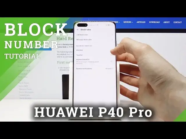 'Video thumbnail for How to Block Number in HUAWEI P40 Pro – Create Blacklist'