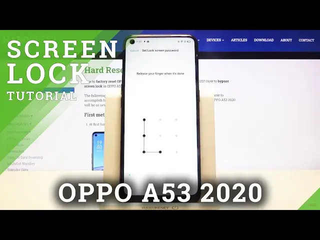 'Video thumbnail for How to Set Up Screen Lock – Lock Method on OPPO A53 2020'
