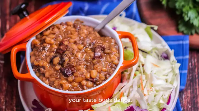 Video thumbnail for Cowboy Baked Beans Recipe