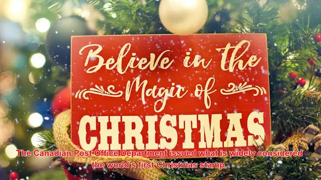 Video thumbnail for What Is The History Behind Christmas Stamps?