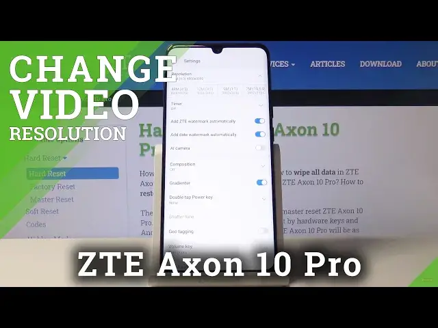Video thumbnail for How to Switch Video Resolution in ZTE Axon 10 Pro – Video Quality