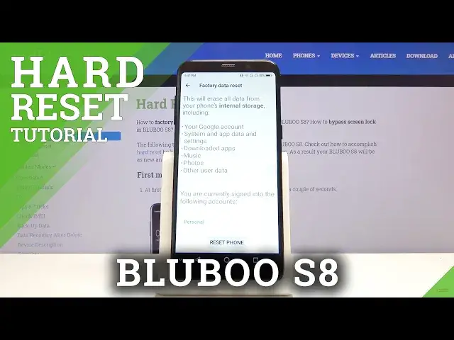 Video thumbnail for How to Factory Reset BLUBOO S8 – Wipe Data / Master Reset