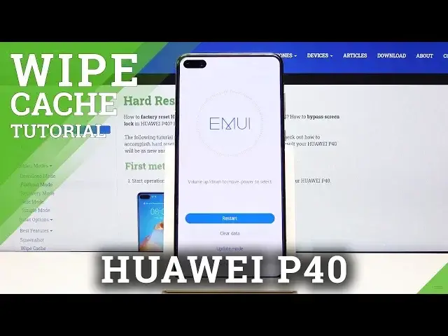 'Video thumbnail for How to Wipe Cache on HUAWEI P40 - Remove Cache Partition'