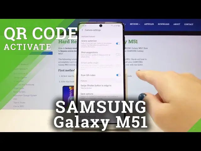 Video thumbnail for SAMSUNG Galaxy M51 QR Scanning – Activate QR Scan