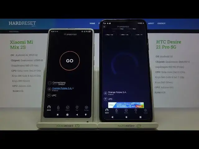 Video thumbnail for HTC Desire 21 Pro 5G vs XIAOMI Mi Mix 2 - WiFi Speed Test App