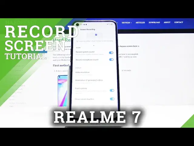 Video thumbnail for How to Record Screen in REALME 7 – Record Fleeting Content