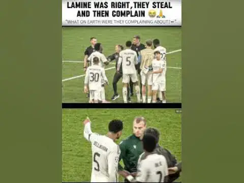 Video thumbnail for Brahim dived and they scored from Free kick, yet they complain 😂🤦🏻‍♂️ | #realmadrid #fcbarcelona