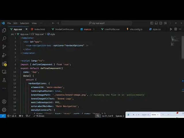Video thumbnail for Vue.js 3 vue-navigation-bar Tutorial to Make Responsive Hamburger Sidebar Navigation Menu in TS