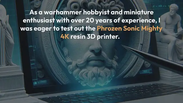 Video thumbnail for Phrozen Sonic Mighty 4K Review for Miniatures: Magical Prints!