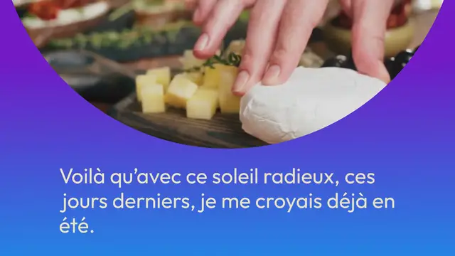 Video thumbnail for Tartinade de poivrons et chèvre frais