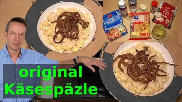 Video thumbnail for original Käsespäzle aus Bayern selber zubereiten