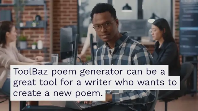 Video thumbnail for AI Poem Generator