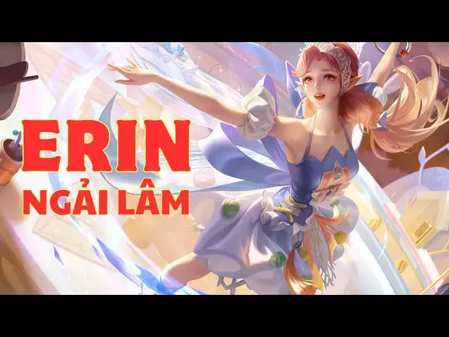 Video thumbnail for Chơi Thử Erin (Ngải Lâm) trong Honor Of King tướng Ad nhưng sát thương phép.