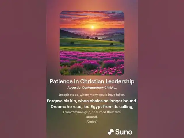 Video thumbnail for Patience of Joseph: From Trials to Triumphs