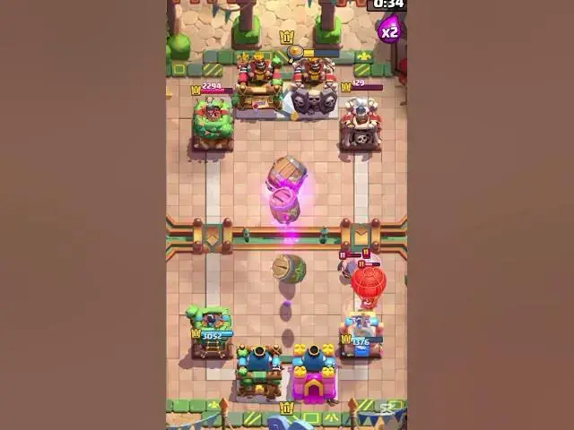 Video thumbnail for My first Clash Royale Video #clashroyale #3crown #easy #strategy #thebest #first #video #viral