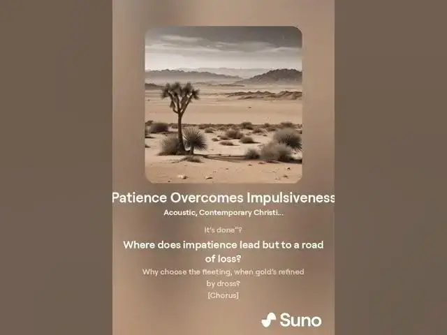Video thumbnail for Patience Overcomes Impulsiveness: The Key to Blessings