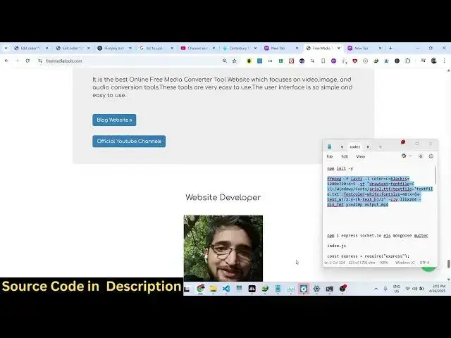 Video thumbnail for FFMPEG Command to Create MP4 Video From Text File in Terminal