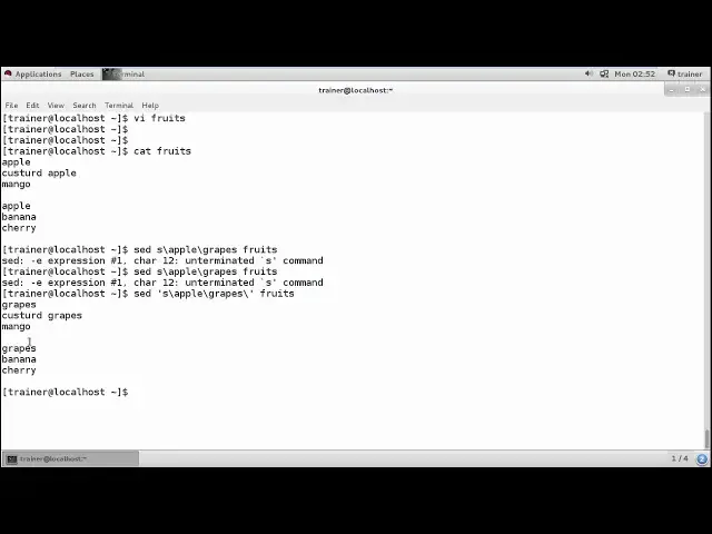 Video thumbnail for Linux - Regular expressions