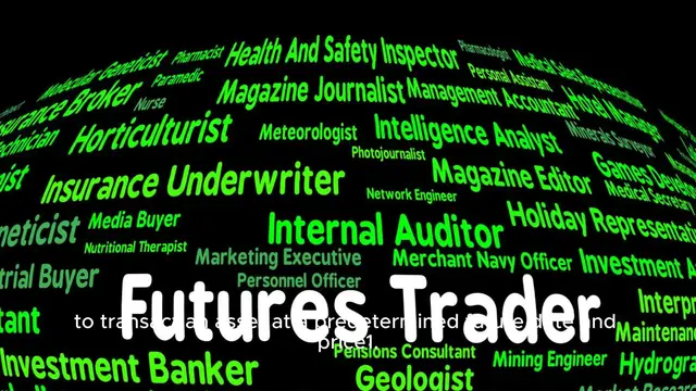 Video thumbnail for What is future Trading
