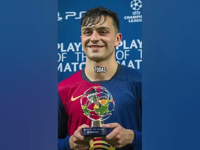 Video thumbnail for PEDRI LIDERA 21 ESTADÍSTICAS DE LA LIGA