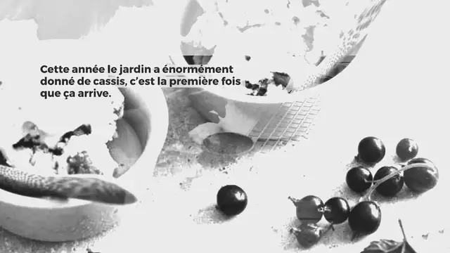 Video thumbnail for Crème glacée au cassis