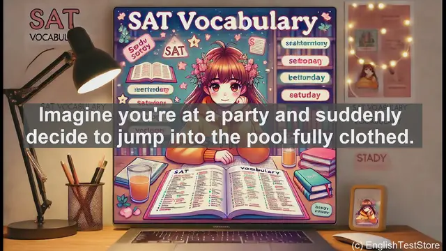 Video thumbnail for 5000 Must Know SAT Vocabulary - Impetuous: Understanding a Key SAT Vocabulary Word