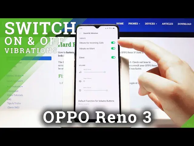 'Video thumbnail for How to Use Vibration Settings in OPPO Reno 3 – Allow Vibration'