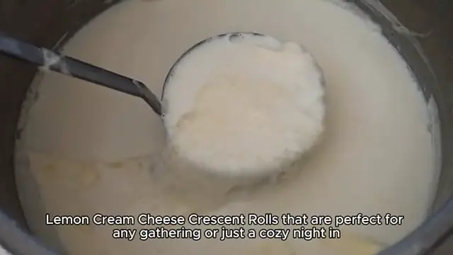 Video thumbnail for Lemon Cream Cheese Crescent Rolls Recipe