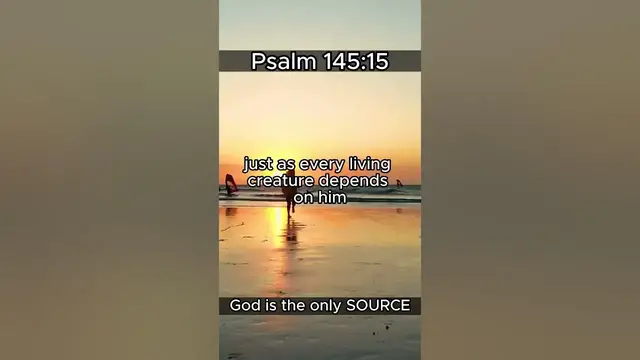 Video thumbnail for 1111 GOD'S MESSAGE OF PROVISION: Psalm 145:15 (God is the only SOURCE)