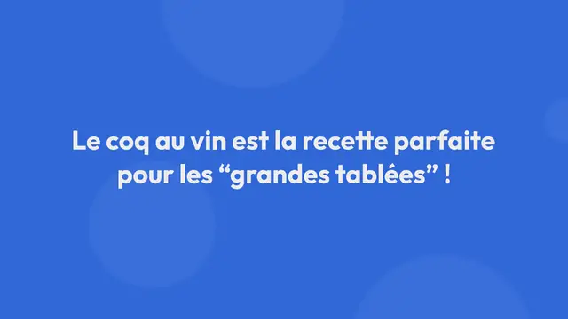 Video thumbnail for Coq en sauce aux morilles et au vin de Saint-Emilion