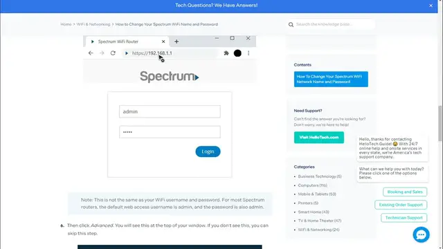 Video thumbnail for How To Change Spectrum WiFi Password - Full Guide (2024)