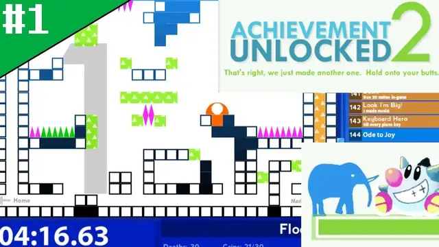 Video thumbnail for Let's Play Achievement Unlocked 2 (1): Achievement Overload!