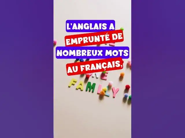 'Video thumbnail for Faits fascinants sur la langue anglaise - 02'