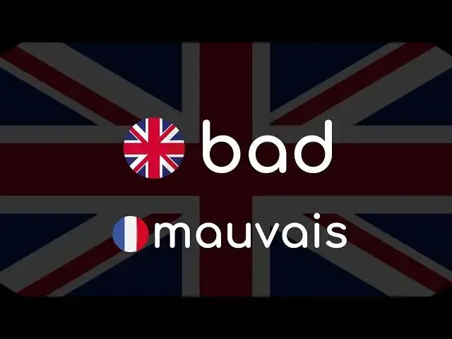Video thumbnail for Comment prononcer « bad » en anglais