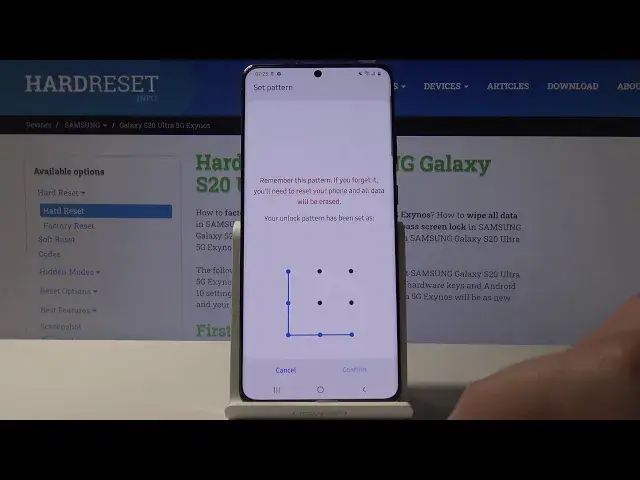 'Video thumbnail for How to Change Screen Lock Method in SAMSUNG Galaxy S20 Ultra – Set Screen Protection'