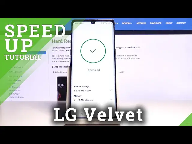 Video thumbnail for How to Speed Up LG VELVET – Optimize Android Device